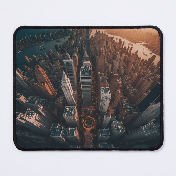 Item preview, Golden Cityscape at Sunset designed and sold by Visual Foundry.
