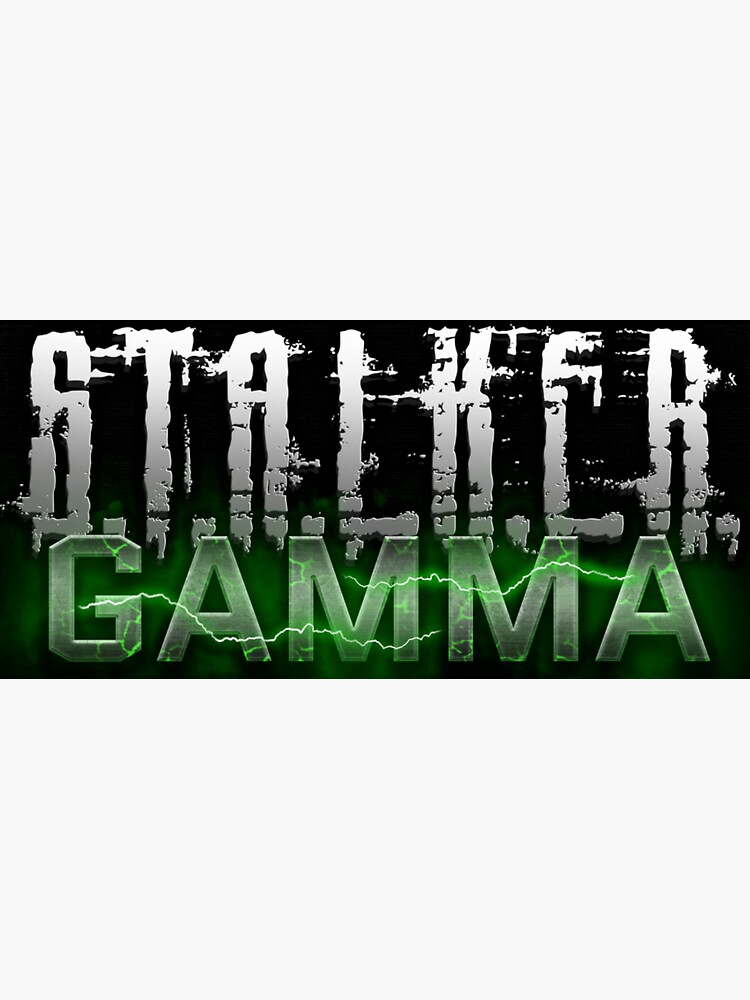 Thumbnail 3 von 3, Sticker, S.T.A.L.K.E.R. GAMMA-Logo designt und verkauft von ContTraders.