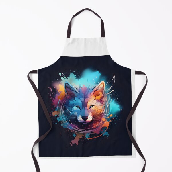 Item preview, Abstract Wolf Face Animal Art designed and sold by PeteRascal.