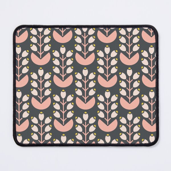 Item preview, KF 0021 F - Vintage Retro Berries Minimalist 70s Modern Geometric Floral Pattern designed and sold by KhakiFinch.