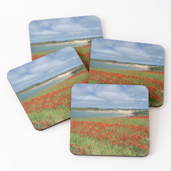 Item preview, Breathtaking Cornish Coastal Poppies designed and sold by twymanphoto.