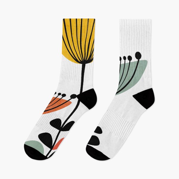 Item preview, Mid Century Modern Flowers designed and sold by dreamprint.