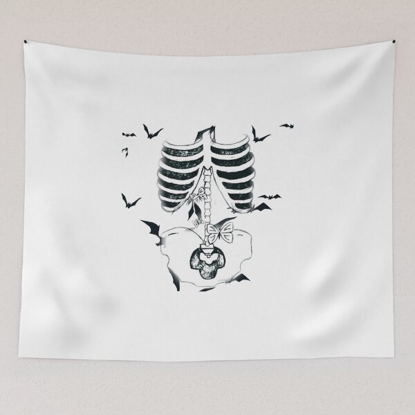 Item preview, Skeleton and bats designed and sold by Wh1tequeen.