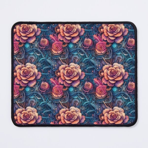 Item preview, Steampunk vibe Flower motif designed and sold by ChromiaTechArt.