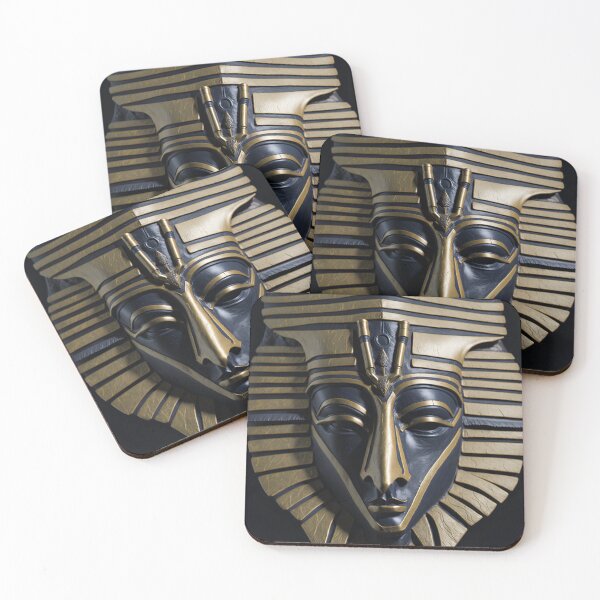 Item preview, Pharaoh mask phone case designed and sold by Dr-Kane.