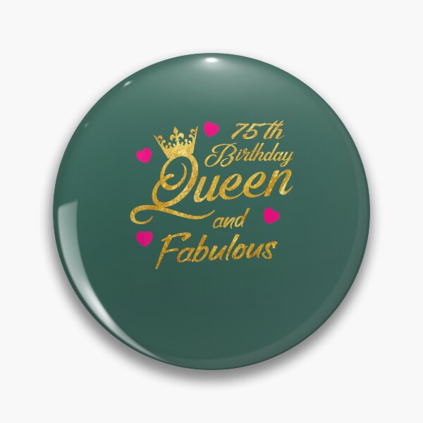 Item preview, 75th Birthday Squad Queen and Fabulous B-Day 	 	 	 	 designed and sold by zdkahomtr12.