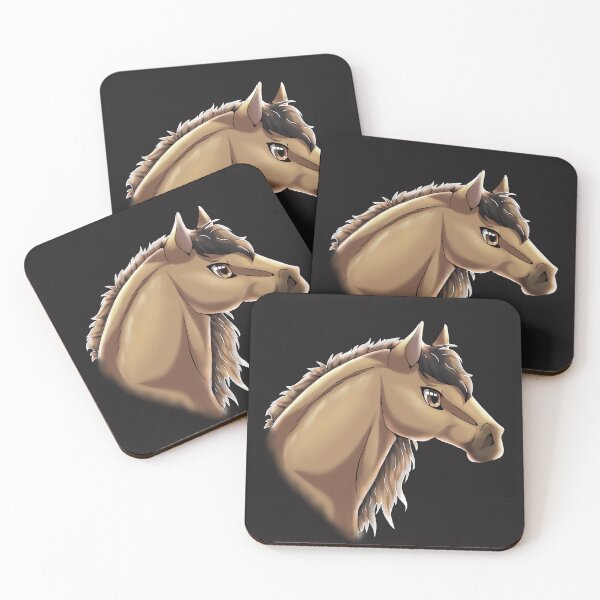 Item preview, Buckskin Horse Headshot designed and sold by Bamsdrawz.