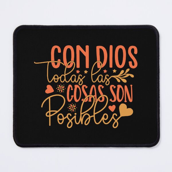Item preview, Con Dios Todas Las Cosas Son Posibles Christian Spanish designed and sold by mariejosee22.