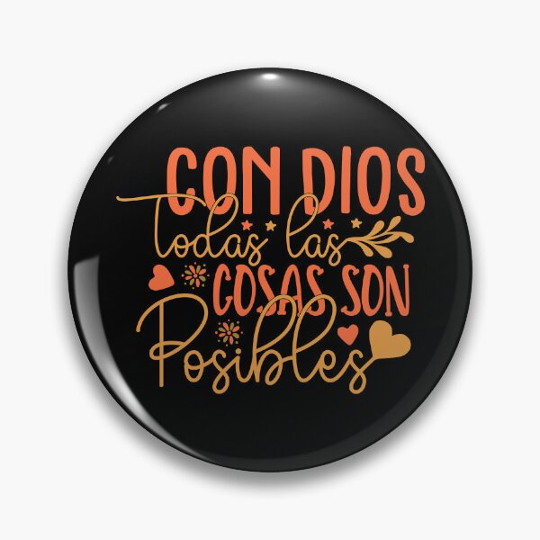 Item preview, Con Dios Todas Las Cosas Son Posibles Christian Spanish designed and sold by mariejosee22.