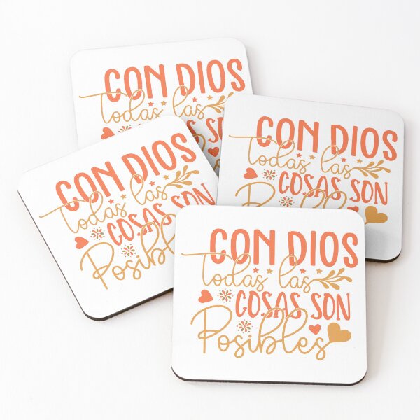 Item preview, Con Dios Todas Las Cosas Son Posibles Christian Spanish designed and sold by mariejosee22.