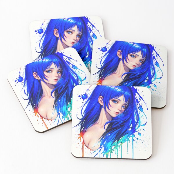 Item preview, Colorful Anime Girl designed and sold by Shinihime.