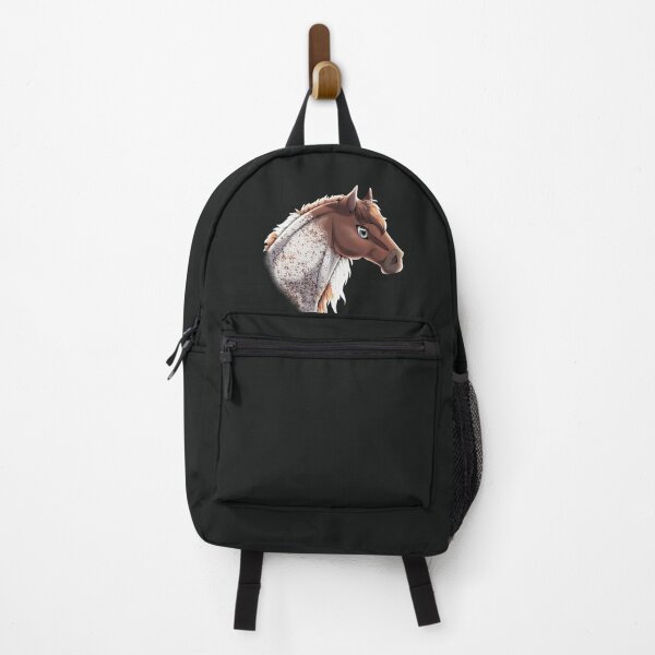 Item preview, Sorrel Chestnut Sabino Pinto Horse Headshot designed and sold by Bamsdrawz.