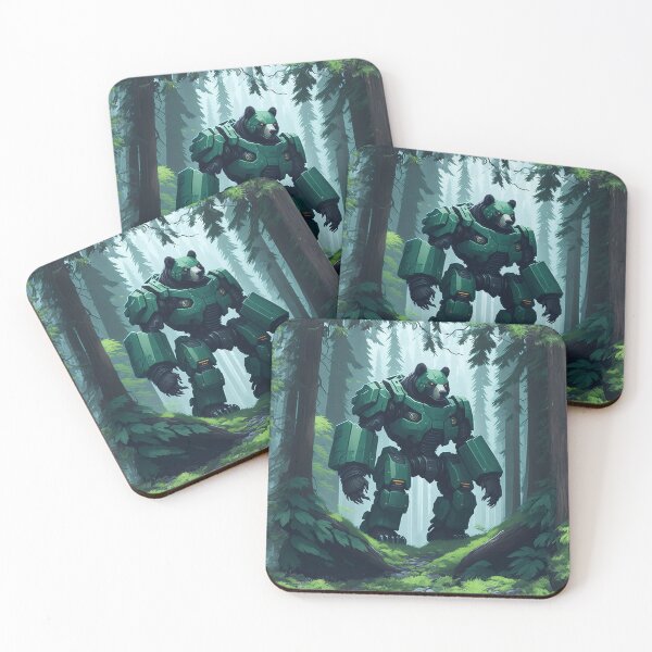 Item preview, Anime bear mech designed and sold by twisted-dot.