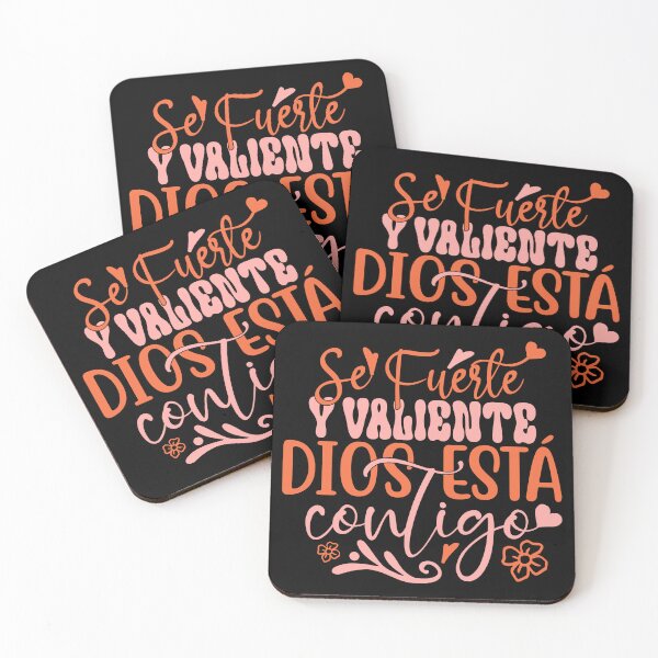 Item preview, Se Fuerte Y Valiente Dios Esta Contigo Christian Spanish designed and sold by mariejosee22.