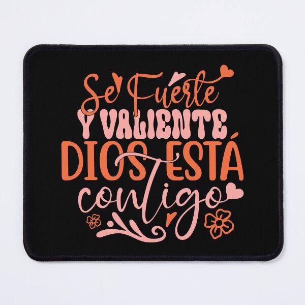 Item preview, Se Fuerte Y Valiente Dios Esta Contigo Christian Spanish designed and sold by mariejosee22.