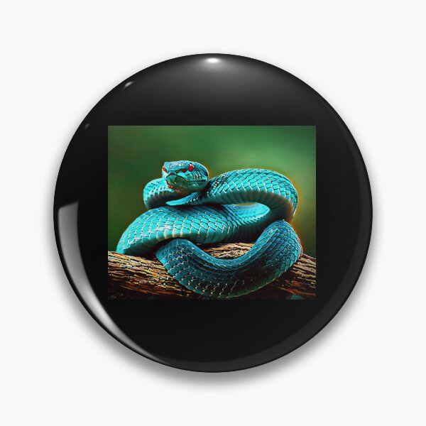 Item preview, Blue Viper (Snake) designed and sold by ivy-aiko.
