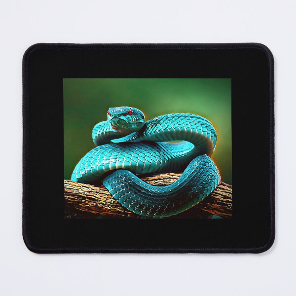 Item preview, Blue Viper (Snake) designed and sold by ivy-aiko.