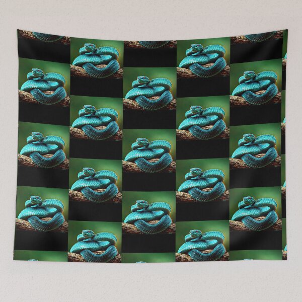 Item preview, Blue Viper (Snake) designed and sold by ivy-aiko.