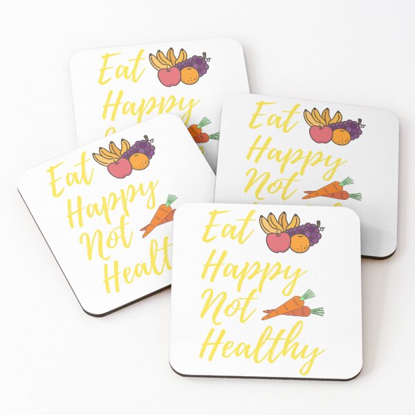 Item preview, Eat Happy Not Healthy designed and sold by Babytopia.