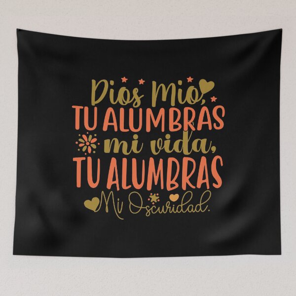 Item preview, Dios Mio Tu Alumbras Mi Vida Christian Spanish designed and sold by mariejosee22.