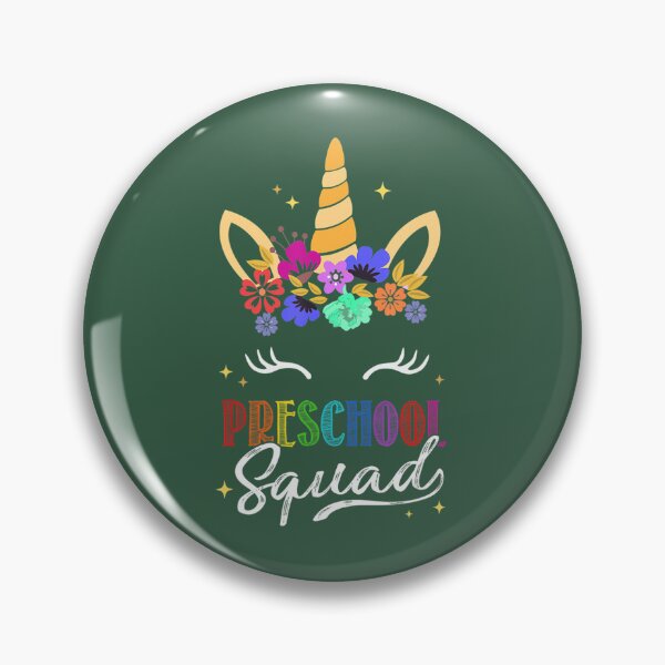Item preview, Team Preschool Unicorn Face  Back To School  	 designed and sold by jwgekkhar13.