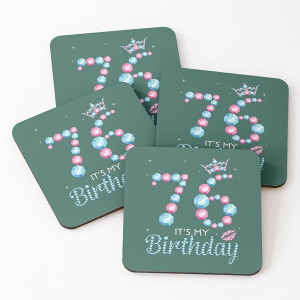 Item preview, 76 Years Old It's My Birthday Happy To Me You King Queen Mom 	 	 designed and sold by zdkahomtr12.