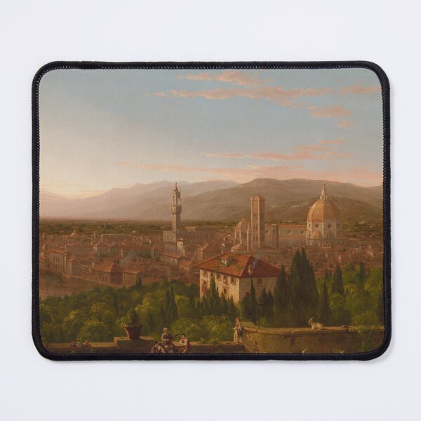 Item preview, View of Florence | Thomas Cole | 1837 Italian Cityscape Art designed and sold by CJET.