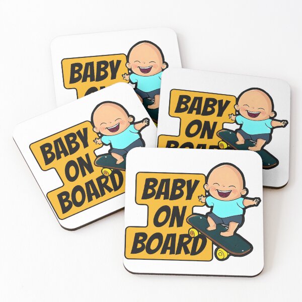 Item preview, Baby on Board, skateboard edition  designed and sold by CUTE see.