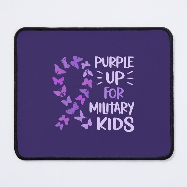 Item preview, Purple Up Military Child Butterfly - Military Brats Month 	 	 designed and sold by fqfrhvzpgd18.