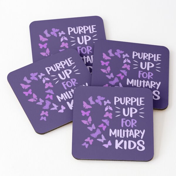 Item preview, Purple Up Military Child Butterfly - Military Brats Month 	 	 designed and sold by fqfrhvzpgd18.