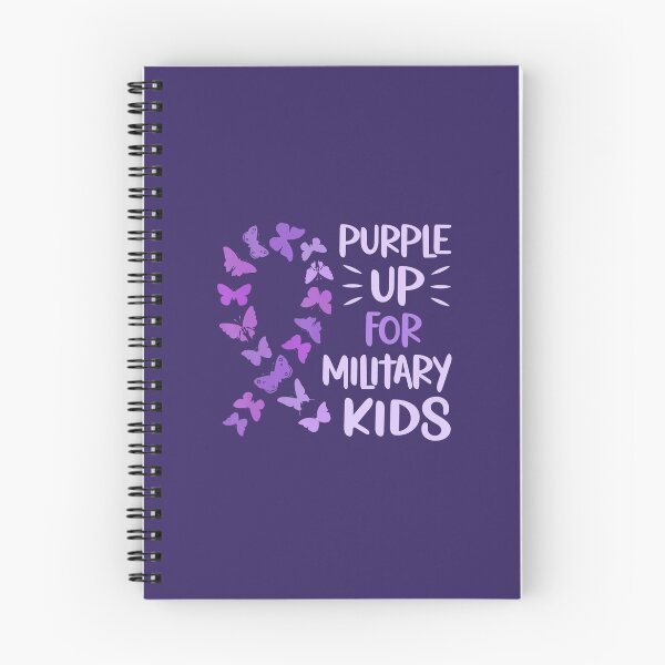 Item preview, Purple Up Military Child Butterfly - Military Brats Month 	 	 designed and sold by fqfrhvzpgd18.