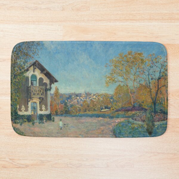 Item preview, View of Marly-le-Roi from Coeur-Volant | Alfred Sisley | 1876 Impressionism Art designed and sold by CJET.