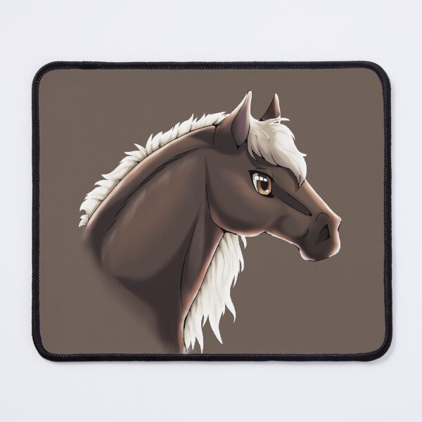 Item preview, Liver Chestnut Flaxen Horse Headshot designed and sold by Bamsdrawz.