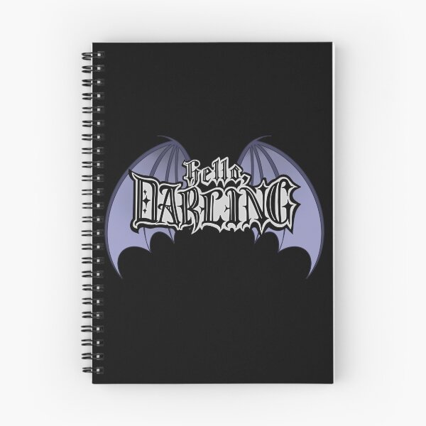 Item preview, Hello Darling Bat Wings Bookish Design designed and sold by Thenerdlady.