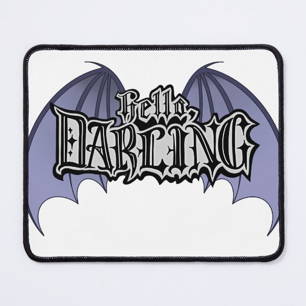 Item preview, Hello Darling Bat Wings Bookish Design designed and sold by Thenerdlady.