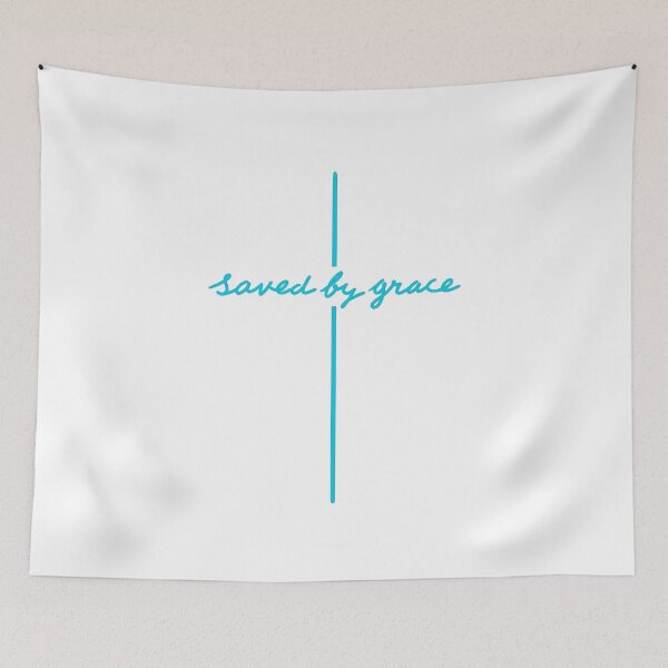 Item preview, Saved by Grace Cross designed and sold by CuteTattoo.