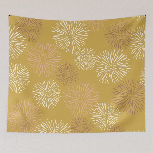 Item preview, Fireworks - Yellow designed and sold by Studio Valko.