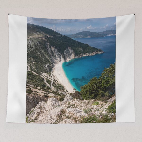 Item preview, Myrtos Beach, Kefalonia, Portrait designed and sold by Shot-By-Reedy.