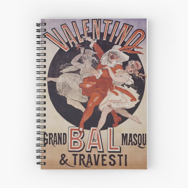 Item preview, Valentino Grand Bal Masqué Travesti Vintage Clown Poster Vintages  designed and sold by Tropical Blood.
