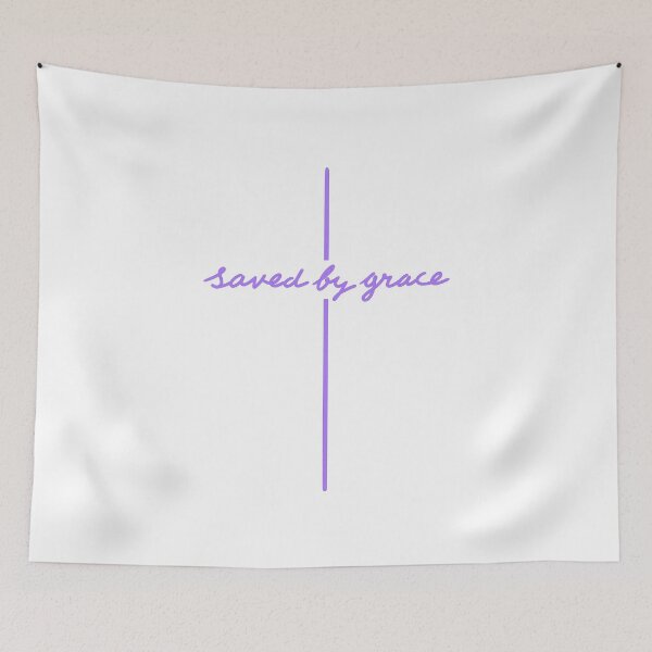 Item preview, Saved by Grace Cross designed and sold by CuteTattoo.