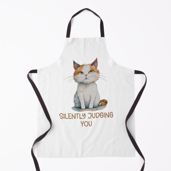 Item preview, Silently Judging You Funny Cat designed and sold by HappyLifeCreate.