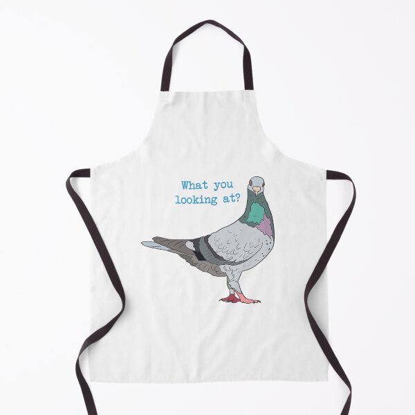 Item preview, What you looking at ? Pigeon designed and sold by Leatextileart.