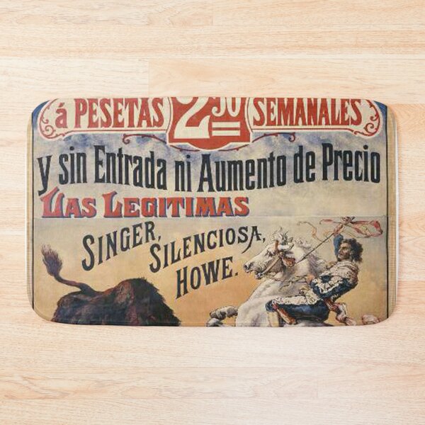 Item preview, Póster Vintage Sin Fiador Máquina de Coser Póster Vintage Español designed and sold by Tropical Blood.