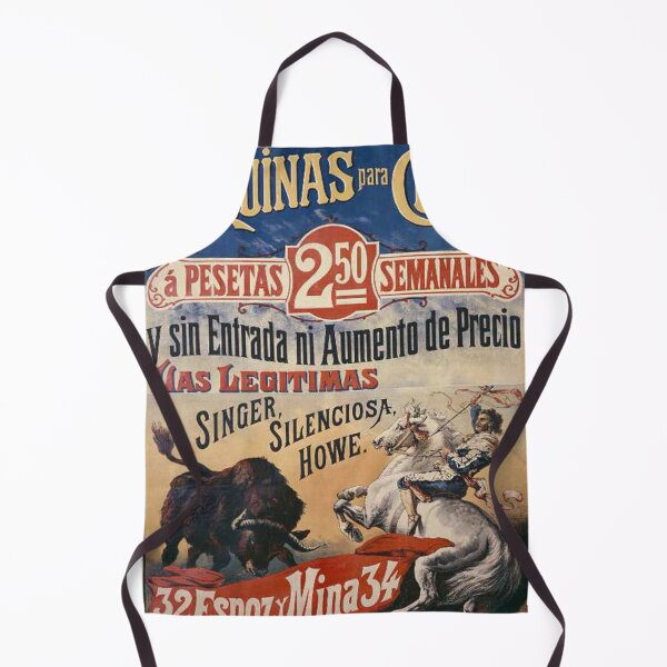 Item preview, Póster Vintage Sin Fiador Máquina de Coser Póster Vintage Español designed and sold by Tropical Blood.