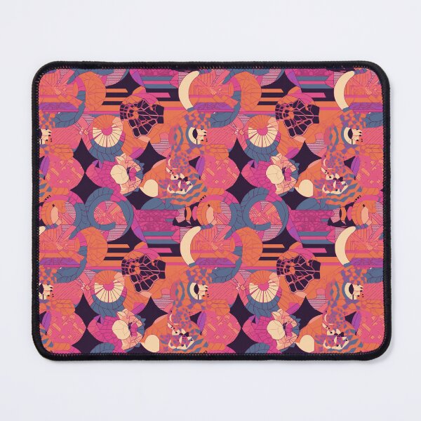 Item preview, Vibrant Neo-Tokyo Mosaic designed and sold by PixelPatchwork.
