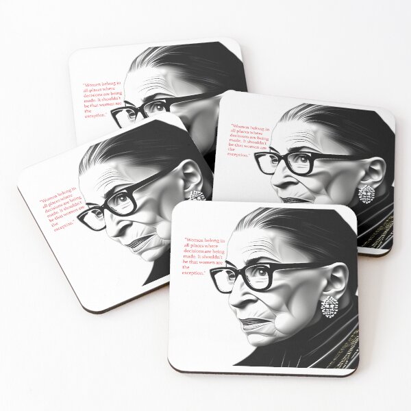 Item preview, Ruth Bader Ginsburg on Equality designed and sold by alehousephoto.