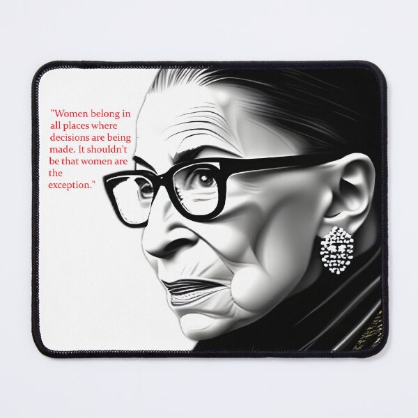 Item preview, Ruth Bader Ginsburg on Equality designed and sold by alehousephoto.