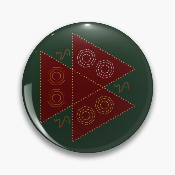 Item preview, Golden Ornate Geometric designed and sold by Mazen-Art.