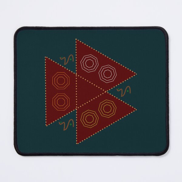 Item preview, Golden Ornate Geometric designed and sold by Mazen-Art.