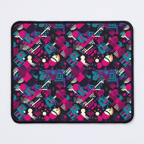 Aperçu de l'œuvre Neon Disco Fusion créée et vendue par PixelPatchwork.